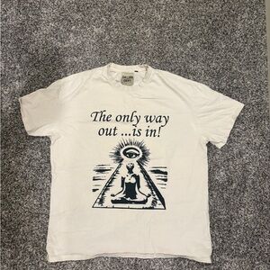 Gallery Dept White Graphic Tee